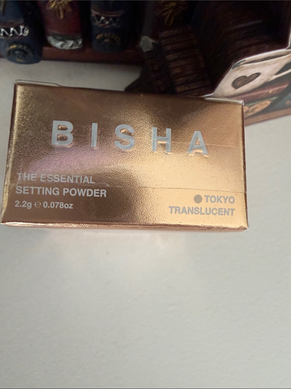 ISH Rose Gold Compact Setting Powder